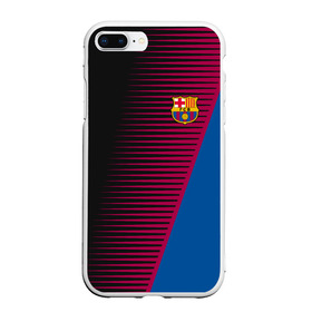 Чехол для iPhone 7Plus/8 Plus матовый с принтом FC Barca 2018 Creative uniform , Силикон | Область печати: задняя сторона чехла, без боковых панелей | fc | fc barcelona | fcb | барселона | спорт | спортивные | фк | футбол | футбольный клуб