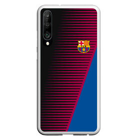 Чехол для Honor P30 с принтом FC Barca 2018 Creative uniform , Силикон | Область печати: задняя сторона чехла, без боковых панелей | fc | fc barcelona | fcb | барселона | спорт | спортивные | фк | футбол | футбольный клуб