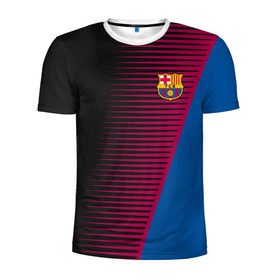 Мужская футболка 3D спортивная с принтом FC Barca 2018 Creative uniform , 100% полиэстер с улучшенными характеристиками | приталенный силуэт, круглая горловина, широкие плечи, сужается к линии бедра | fc | fc barcelona | fcb | барселона | спорт | спортивные | фк | футбол | футбольный клуб