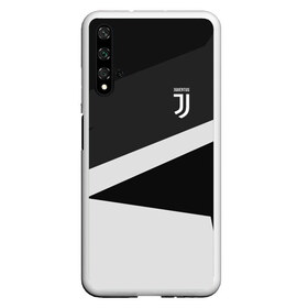 Чехол для Honor 20 с принтом Juventus 2018 Geometry Sport , Силикон | Область печати: задняя сторона чехла, без боковых панелей | fc | juventus | спорт | спортивные | фк | футбол | футбольный клуб | ювентус