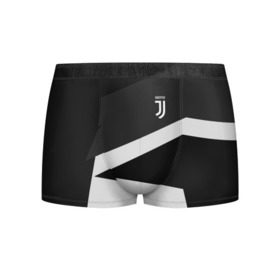 Мужские трусы 3D с принтом Juventus 2018 Geometry Sport , 50% хлопок, 50% полиэстер | классическая посадка, на поясе мягкая тканевая резинка | Тематика изображения на принте: fc | juventus | спорт | спортивные | фк | футбол | футбольный клуб | ювентус