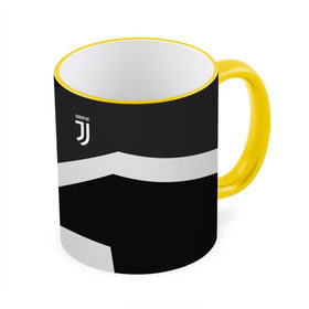 Кружка 3D с принтом Juventus 2018 Geometry Sport , керамика | ёмкость 330 мл | fc | juventus | спорт | спортивные | фк | футбол | футбольный клуб | ювентус