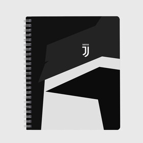 Тетрадь с принтом Juventus 2018 Geometry Sport , 100% бумага | 48 листов, плотность листов — 60 г/м2, плотность картонной обложки — 250 г/м2. Листы скреплены сбоку удобной пружинной спиралью. Уголки страниц и обложки скругленные. Цвет линий — светло-серый
 | fc | juventus | спорт | спортивные | фк | футбол | футбольный клуб | ювентус