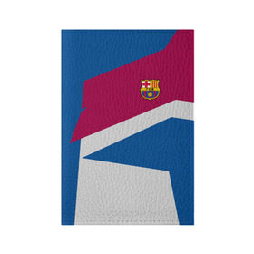 Обложка для паспорта матовая кожа с принтом FC Barca 2018 Geometry Sport , натуральная матовая кожа | размер 19,3 х 13,7 см; прозрачные пластиковые крепления | fc | fc barcelona | fcb | барселона | спорт | спортивные | фк | футбол | футбольный клуб