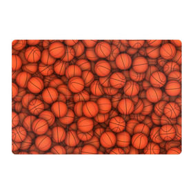Магнитный плакат 3Х2 с принтом Баскетбольные мячи , Полимерный материал с магнитным слоем | 6 деталей размером 9*9 см | Тематика изображения на принте: basketball | баскетбол | мяч | мячик | оранжевый | паттерн | спорт | текстура
