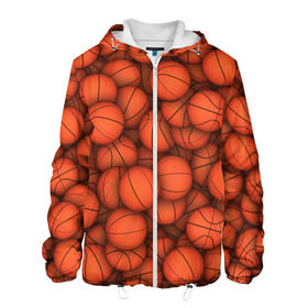 Мужская куртка 3D с принтом Баскетбольные мячи , ткань верха — 100% полиэстер, подклад — флис | прямой крой, подол и капюшон оформлены резинкой с фиксаторами, два кармана без застежек по бокам, один большой потайной карман на груди. Карман на груди застегивается на липучку | Тематика изображения на принте: basketball | баскетбол | мяч | мячик | оранжевый | паттерн | спорт | текстура