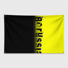 Флаг-баннер с принтом FC Borussia 2018 Original , 100% полиэстер | размер 67 х 109 см, плотность ткани — 95 г/м2; по краям флага есть четыре люверса для крепления | borussia dortmund | fc | боруссия | спорт | спортивные | фк | футбол | футбольный клуб
