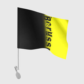 Флаг для автомобиля с принтом FC Borussia 2018 Original , 100% полиэстер | Размер: 30*21 см | borussia dortmund | fc | боруссия | спорт | спортивные | фк | футбол | футбольный клуб