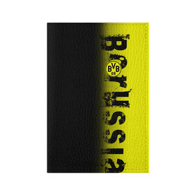 Обложка для паспорта матовая кожа с принтом FC Borussia 2018 Original , натуральная матовая кожа | размер 19,3 х 13,7 см; прозрачные пластиковые крепления | borussia dortmund | fc | боруссия | спорт | спортивные | фк | футбол | футбольный клуб