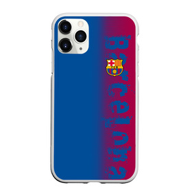 Чехол для iPhone 11 Pro Max матовый с принтом FC Barca 2018 Original , Силикон |  | fc | fc barcelona | fcb | барселона | спорт | спортивные | фк | футбол | футбольный клуб