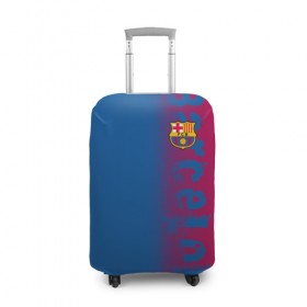 Чехол для чемодана 3D с принтом FC Barca 2018 Original , 86% полиэфир, 14% спандекс | двустороннее нанесение принта, прорези для ручек и колес | fc | fc barcelona | fcb | барселона | спорт | спортивные | фк | футбол | футбольный клуб