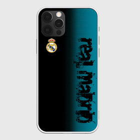 Чехол для iPhone 12 Pro Max с принтом REAL MADRID , Силикон |  | fc | football | football club | real madrid | sport | реал мадрид | спорт | спортивные | униформа | фирменные цвета | фк | футбол | футбольный клуб