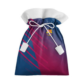 Подарочный 3D мешок с принтом FC Barca 2018 Creative uniform , 100% полиэстер | Размер: 29*39 см | Тематика изображения на принте: 