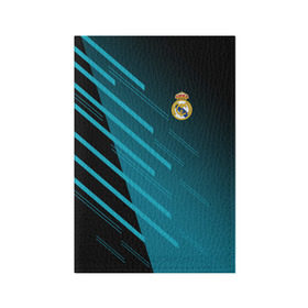 Обложка для паспорта матовая кожа с принтом Real Madrid Creative uniform , натуральная матовая кожа | размер 19,3 х 13,7 см; прозрачные пластиковые крепления | fc | real madrid | реал мадрид | спорт | спортивные | фк | футбол | футбольный клуб