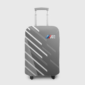Чехол для чемодана 3D с принтом BMW 2018 M Sport , 86% полиэфир, 14% спандекс | двустороннее нанесение принта, прорези для ручек и колес | bmw | автомобильные | бмв | машины