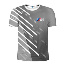 Мужская футболка 3D спортивная с принтом BMW 2018 M Sport , 100% полиэстер с улучшенными характеристиками | приталенный силуэт, круглая горловина, широкие плечи, сужается к линии бедра | bmw | автомобильные | бмв | машины