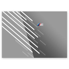 Поздравительная открытка с принтом BMW 2018 M Sport , 100% бумага | плотность бумаги 280 г/м2, матовая, на обратной стороне линовка и место для марки
 | Тематика изображения на принте: bmw | автомобильные | бмв | машины