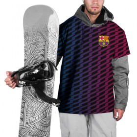 Накидка на куртку 3D с принтом FC Barca 2018 Creative uniform , 100% полиэстер |  | Тематика изображения на принте: fc | fc barcelona | fcb | барселона | спорт | спортивные | фк | футбол | футбольный клуб