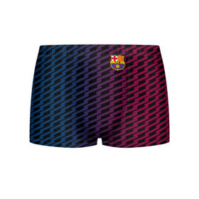 Мужские трусы 3D с принтом FC Barca 2018 Creative uniform , 50% хлопок, 50% полиэстер | классическая посадка, на поясе мягкая тканевая резинка | fc | fc barcelona | fcb | барселона | спорт | спортивные | фк | футбол | футбольный клуб
