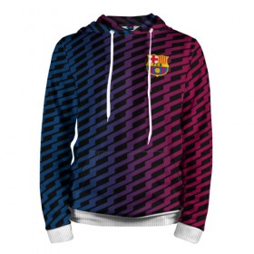 Мужская толстовка 3D с принтом FC Barca 2018 Creative uniform , 100% полиэстер | двухслойный капюшон со шнурком для регулировки, мягкие манжеты на рукавах и по низу толстовки, спереди карман-кенгуру с мягким внутренним слоем. | fc | fc barcelona | fcb | барселона | спорт | спортивные | фк | футбол | футбольный клуб