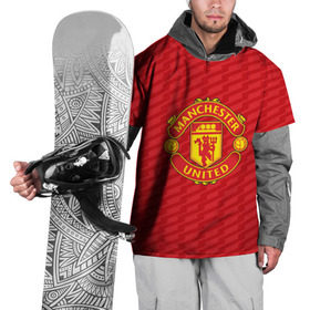 Накидка на куртку 3D с принтом F.C.M.U 2018 Creative Uniform , 100% полиэстер |  | fc | manchester united | манчестер юнайтед | спорт | спортивные | фк | футбол | футбольный клуб