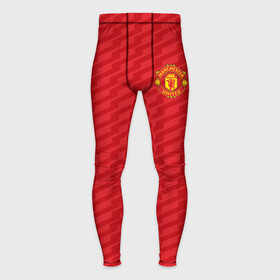 Мужские тайтсы 3D с принтом F.C.M.U 2018 Creative Uniform ,  |  | Тематика изображения на принте: fc | manchester united | манчестер юнайтед | спорт | спортивные | фк | футбол | футбольный клуб