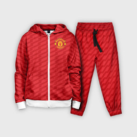 Детский костюм 3D с принтом F.C.M.U 2018 Creative Uniform ,  |  | fc | manchester united | манчестер юнайтед | спорт | спортивные | фк | футбол | футбольный клуб