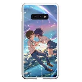 Чехол для Samsung S10E с принтом Your name_6 , Силикон | Область печати: задняя сторона чехла, без боковых панелей | your name | аниме | мицуха миямидзу | таки татибана | твое имя