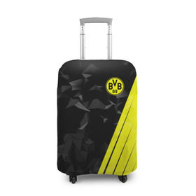 Чехол для чемодана 3D с принтом FC Borussia 2018 Abstract , 86% полиэфир, 14% спандекс | двустороннее нанесение принта, прорези для ручек и колес | borussia | fc | football | football club | sport | боруссия | спорт | спортивные | униформа | фк | футбол | футбольный клуб
