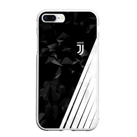 Чехол для iPhone 7Plus/8 Plus матовый с принтом Juventus 2018 Abstract , Силикон | Область печати: задняя сторона чехла, без боковых панелей | Тематика изображения на принте: fly emirates | juventus | ronaldo | клуб | линии | мода | модные | мяч | реал мадрид | спорт | спортивные | стиль | футбол | футбольный клуб | экстрим | эмблема | ювентус