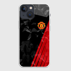 Чехол для iPhone 13 mini с принтом МАНЧЕСТЕР ЮНАЙТЕД | FCMU | MANCHESTER UNITED ,  |  | fc | manchester united | манчестер юнайтед | спорт | спортивные | фк | футбол | футбольный клуб