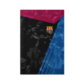 Обложка для паспорта матовая кожа с принтом FC Barca 2018 Creative uniform , натуральная матовая кожа | размер 19,3 х 13,7 см; прозрачные пластиковые крепления | fc | fc barcelona | fcb | барселона | спорт | спортивные | фк | футбол | футбольный клуб