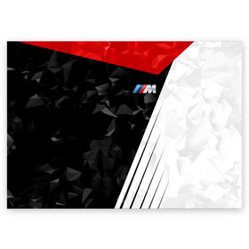 Поздравительная открытка с принтом BMW 2018 M Sport , 100% бумага | плотность бумаги 280 г/м2, матовая, на обратной стороне линовка и место для марки
 | bmw | автомобильные | бмв | машины