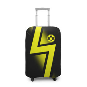 Чехол для чемодана 3D с принтом FC Borussia 2018 Storm , 86% полиэфир, 14% спандекс | двустороннее нанесение принта, прорези для ручек и колес | боруссия | дортмунд
