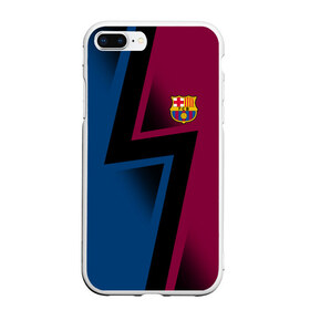 Чехол для iPhone 7Plus/8 Plus матовый с принтом FC Barca 2018 Creative uniform , Силикон | Область печати: задняя сторона чехла, без боковых панелей | fc | fc barcelona | fcb | барселона | спорт | спортивные | фк | футбол | футбольный клуб