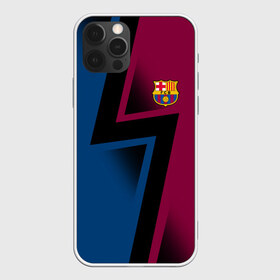 Чехол для iPhone 12 Pro Max с принтом FC Barca 2018 Creative uniform , Силикон |  | Тематика изображения на принте: fc | fc barcelona | fcb | барселона | спорт | спортивные | фк | футбол | футбольный клуб