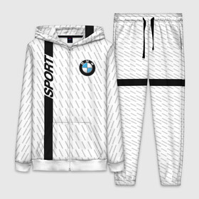 Женский костюм 3D с принтом BMW 2018 White Sport ,  |  | bmw | автомобильные | бмв | машины