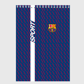 Скетчбук с принтом FC Barca 2018 Creative uniform , 100% бумага
 | 48 листов, плотность листов — 100 г/м2, плотность картонной обложки — 250 г/м2. Листы скреплены сверху удобной пружинной спиралью | fc | fc barcelona | fcb | барселона | спорт | спортивные | фк | футбол | футбольный клуб