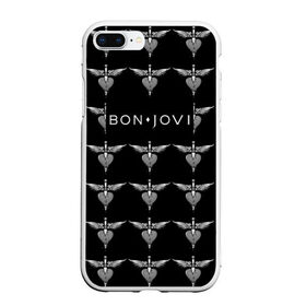 Чехол для iPhone 7Plus/8 Plus матовый с принтом Bon Jovi , Силикон | Область печати: задняя сторона чехла, без боковых панелей | bon | jovi | бон | джови