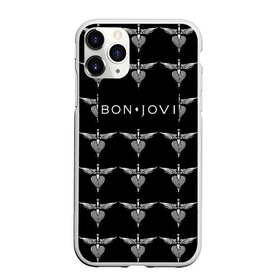 Чехол для iPhone 11 Pro матовый с принтом Bon Jovi , Силикон |  | Тематика изображения на принте: bon | jovi | бон | джови