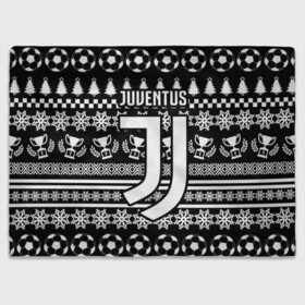 Плед 3D с принтом JUVENTUS / ЮВЕНТУС НОВОГОДНИЙ , 100% полиэстер | закругленные углы, все края обработаны. Ткань не мнется и не растягивается | fc | juventus | спорт | спортивные | фк | футбол | футбольный клуб | ювентус