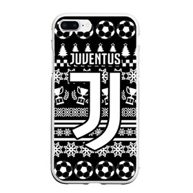 Чехол для iPhone 7Plus/8 Plus матовый с принтом JUVENTUS ЮВЕНТУС НОВОГОДНИЙ , Силикон | Область печати: задняя сторона чехла, без боковых панелей | fc | juventus | спорт | спортивные | фк | футбол | футбольный клуб | ювентус