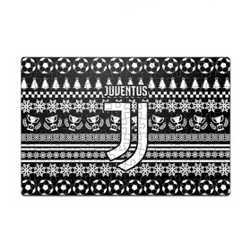 Пазл магнитный 126 элементов с принтом JUVENTUS / ЮВЕНТУС НОВОГОДНИЙ , полимерный материал с магнитным слоем | 126 деталей, размер изделия —  180*270 мм | fc | juventus | спорт | спортивные | фк | футбол | футбольный клуб | ювентус