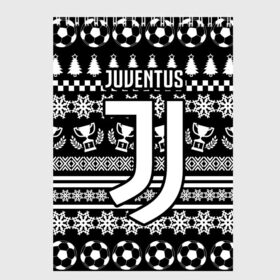 Скетчбук с принтом Juventus 2018 Новогодний , 100% бумага
 | 48 листов, плотность листов — 100 г/м2, плотность картонной обложки — 250 г/м2. Листы скреплены сверху удобной пружинной спиралью | Тематика изображения на принте: fc | juventus | спорт | спортивные | фк | футбол | футбольный клуб | ювентус