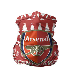 Бандана-труба 3D с принтом FC Arsenal Новогодний , 100% полиэстер, ткань с особыми свойствами — Activecool | плотность 150‒180 г/м2; хорошо тянется, но сохраняет форму | arsenal | fc | арсенал | спорт | спортивные | фк | футбол | футбольный клуб