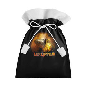Подарочный 3D мешок с принтом Led Zeppelin , 100% полиэстер | Размер: 29*39 см | led zeppelin | джимми пейдж | джон генри бонэм | джон пол джонс | лед зепелен | лед зеппелин | роберт плант | рок группа