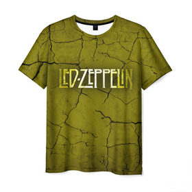 Мужская футболка 3D с принтом Led Zeppelin , 100% полиэфир | прямой крой, круглый вырез горловины, длина до линии бедер | led zeppelin | группа | джимми пейдж | джон генри бонэм | джон пол джонс | лед зепелен | лед зеппелин | роберт плант | рок