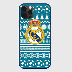 Чехол для iPhone 12 Pro Max с принтом Ronaldo 7 Новогодний , Силикон |  | Тематика изображения на принте: fc | real madrid | реал мадрид | спорт | спортивные | фк | футбол | футбольный клуб