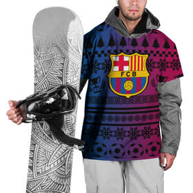 Накидка на куртку 3D с принтом FC Barca Новогодний , 100% полиэстер |  | Тематика изображения на принте: fc | fc barcelona | fcb | барселона | спорт | спортивные | фк | футбол | футбольный клуб