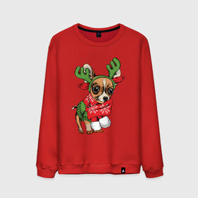 Мужской свитшот хлопок с принтом Год собаки , 100% хлопок |  | christmas | deer | dog | holiday | horns | new year | scarf | snow | snowflakes | sweater | winter | зима | новый год | олень | праздник | рога | рождество | свитер | снег | снежинки | собака | шарф